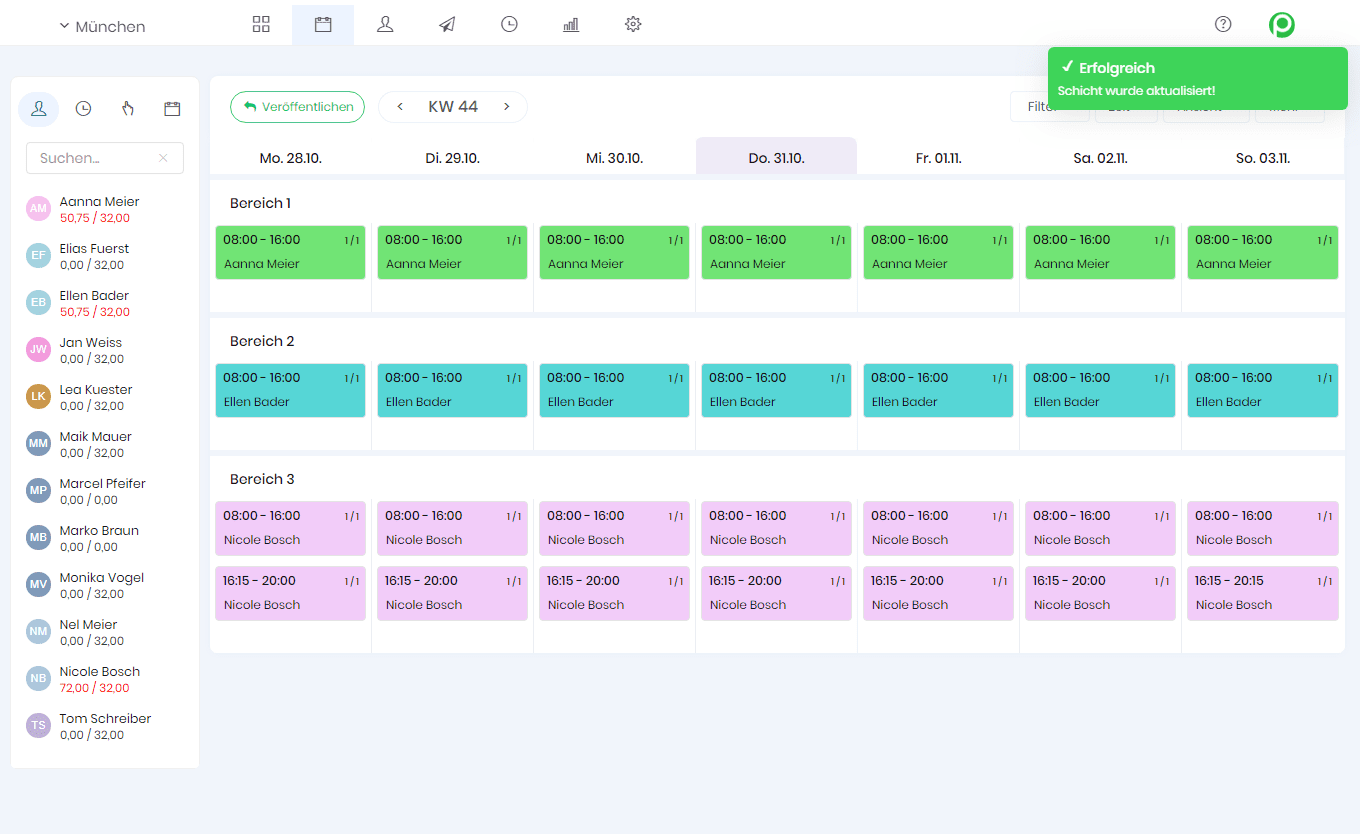 Featured image of post Dienstplan Vorlage Monatsplanung Kostenlos Dienstplan vorlage